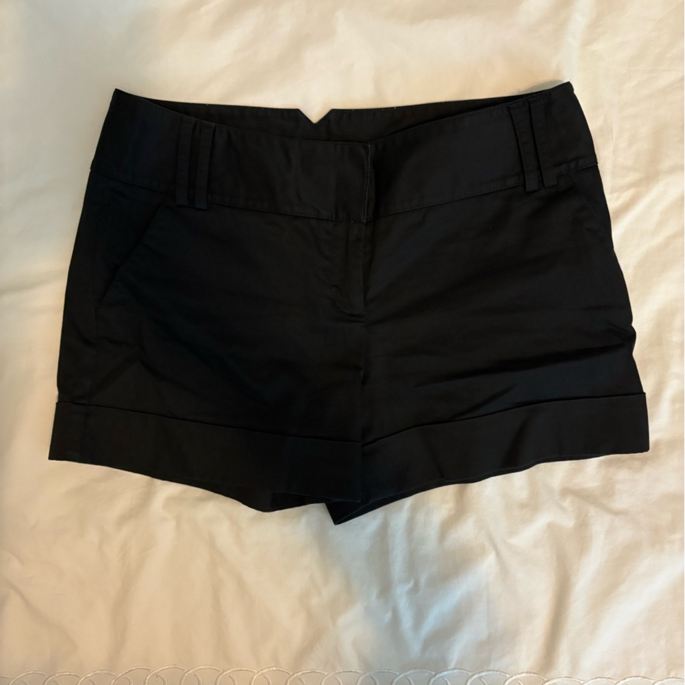 Black dress shorts